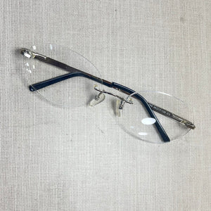 Oculos Virgínia Balgriff Lente Flutuante Haste Prata