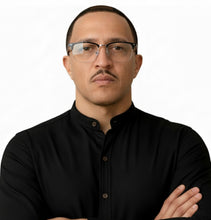 Carregar imagem no visualizador da galeria, Oculos de Grau Mano Brown Masculino Clubmaster