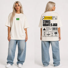 Carregar imagem no visualizador da galeria, Camiseta Oversized - Rótulo de Torcedor
