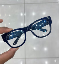 Carregar imagem no visualizador da galeria, Armaçao Masculina Bomber Haste Grossa Azul Marinho quadrado Grande