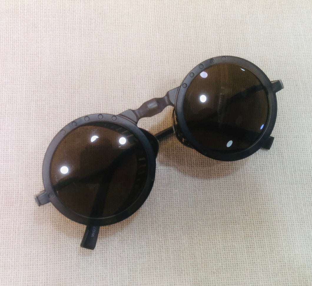 Óculos De Sol Titanio Dj Alok Redondo Lentes Degradê