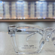 Carregar imagem no visualizador da galeria, Oculos De Grau Narriman Transparente Quadrado Bem Grande