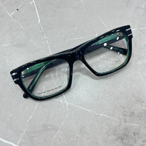 Oculos Verde Escuro Haste Grossa Personalidades