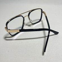 Carregar imagem no visualizador da galeria, Oculos de grau Masculino Tony Stark Preto e Dourado