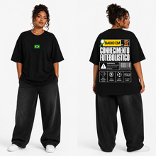 Carregar imagem no visualizador da galeria, Camiseta Oversized - Rótulo de Torcedor