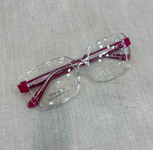 Carregar imagem no visualizador da galeria, Oculos Transparente Pink Mulheres no Poder