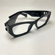 Carregar imagem no visualizador da galeria, Armação Preta Quadrada Haste Bem Grossa Classuda