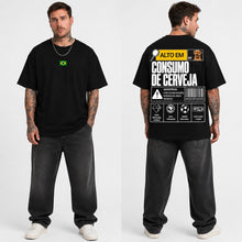 Carregar imagem no visualizador da galeria, Camiseta Oversized - Rótulo de Torcedor