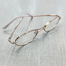 Carregar imagem no visualizador da galeria, Oculos Virginia Rose Gold Metal Oval Pequeno