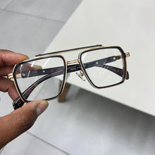 Carregar imagem no visualizador da galeria, Oculos de grau Masculino Tony Stark Preto e Dourado