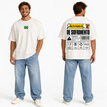 Carregar imagem no visualizador da galeria, Camiseta Oversized - Rótulo de Torcedor