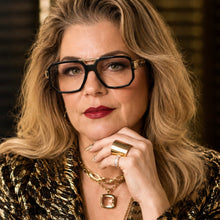 Carregar imagem no visualizador da galeria, Oculos Armação Pilar Aviador Grande Raro Novela