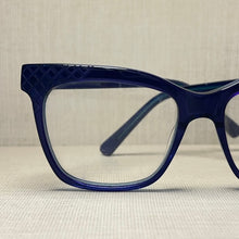 Carregar imagem no visualizador da galeria, Oculos Quadrado Grande Azul Escuro Personalidades
