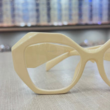 Carregar imagem no visualizador da galeria, Oculos De Grau Dubai  Creme Grande Haste Grossa