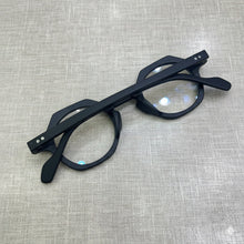 Carregar imagem no visualizador da galeria, Óculos Preto Pequeno Clássico Minimalista Tony