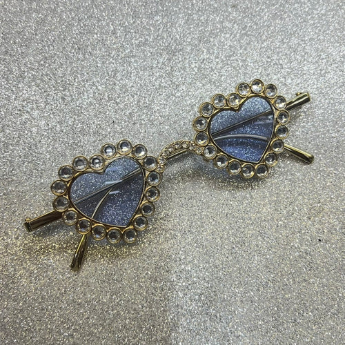 Oculos de sol Coração Dourado Personalidades