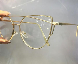 Armacao Dourada Metal Geometrica Bem Grande Personalidades