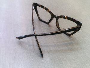 Óculos de Grau Oncinha Feminino Detalhe Laranja Gatinho Lindo
