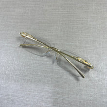 Carregar imagem no visualizador da galeria, Oculos Armação Trap Dourada Balgriff sem aro Yakuza
