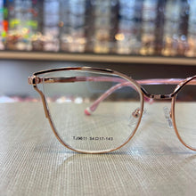 Carregar imagem no visualizador da galeria, Óculos Sandy Rose Gold Metal