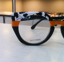 Carregar imagem no visualizador da galeria, Oculos de grau fiminino laranja gatinho Orchidea