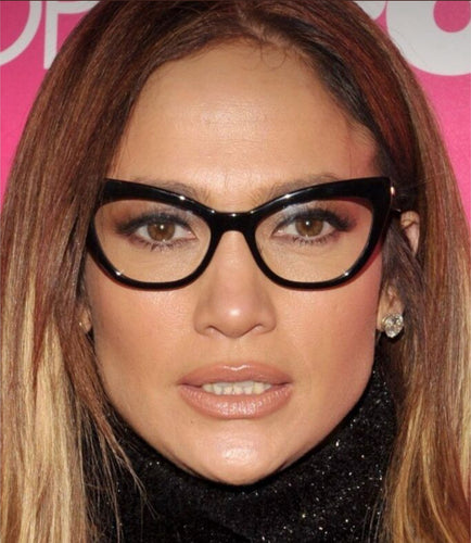 Oculos para grau Preto Acetato lindo J.Lo
