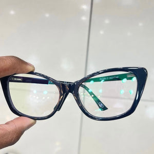 Oculos para grau Preto Acetato lindo J.Lo