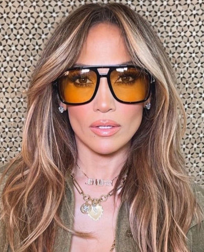 Armação Óculos Lentes Cosméticas Jennifer Lopes