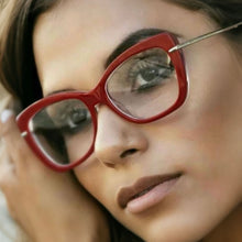 Carregar imagem no visualizador da galeria, Armação Feminino Grande Vermelho Quadrado Acetato