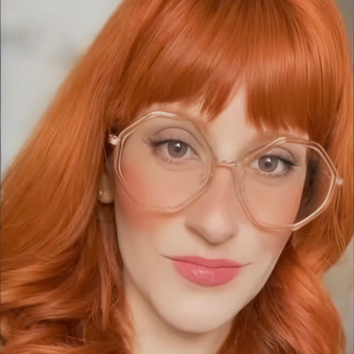 Oculos De Grau Geométrico metal Dourado hexagonal Luxo