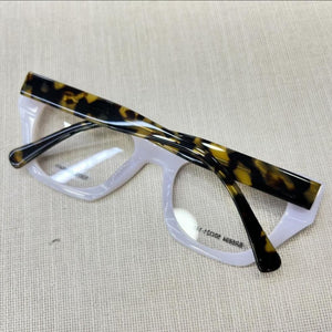 Oculos De Grau Grande Lilas Acetato Puro Charme