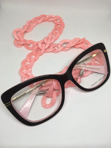Correntinha Para Óculos Rosa Moda -CSOCORRA1