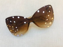 Carregar imagem no visualizador da galeria, Oculos de sol Borboleta transparente Grande Glamour