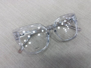 Oculos de grau feminino Transparente Grande