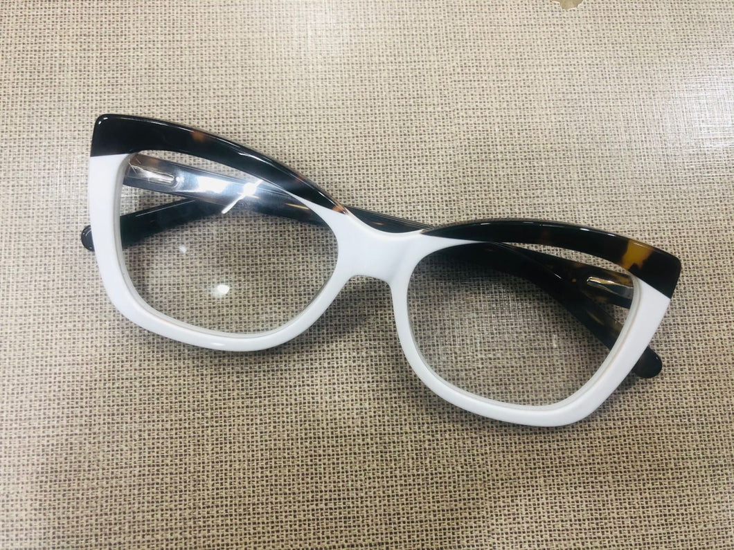 Oculos de grau Raríssimo Branco e Tartaruga em acetato
