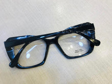 Carregar imagem no visualizador da galeria, Oculos De Grau Quadrado Azul Petróleo Tamanho 52