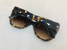 Carregar imagem no visualizador da galeria, Óculos De Sol Leopardo Grande Borboleta Glamour