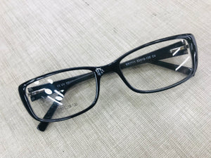 Armação Leitura Preta Pedra na Haste óculos resistente