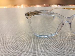 Oculos de grau feminino quadrado transparente exclusivo - OFGQUATE5