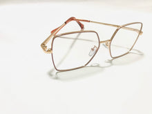 Carregar imagem no visualizador da galeria, Oculos Clip-pon Quadrado Grande Metal Glamour