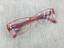 Carregar imagem no visualizador da galeria, Oculos para Grau Leitura Pequeno Transparente Rosa