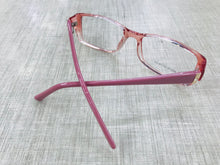 Carregar imagem no visualizador da galeria, Oculos para Grau Leitura Pequeno Transparente Rosa
