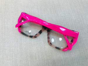 Armação para Óculos de grau Pink Acetato Único Exclusivo