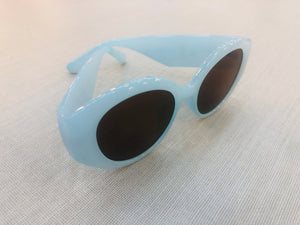 Oculos de sol Azul Celeste Grande Exótico