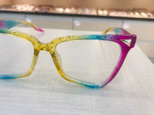Carregar imagem no visualizador da galeria, Armação para óculos de grau feminina Geométrico Glitter