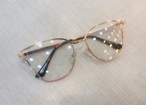 Óculos Sandy Dourado Metal Próprio Para Grau