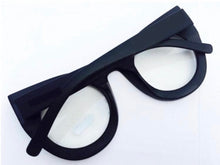 Carregar imagem no visualizador da galeria, Oculos Proprio Para Grau Gatinho Bem Grande Preto Blogueira
