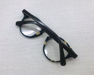 Oculos de Grau redondo Oncinha Geek intelectual Animal-Print