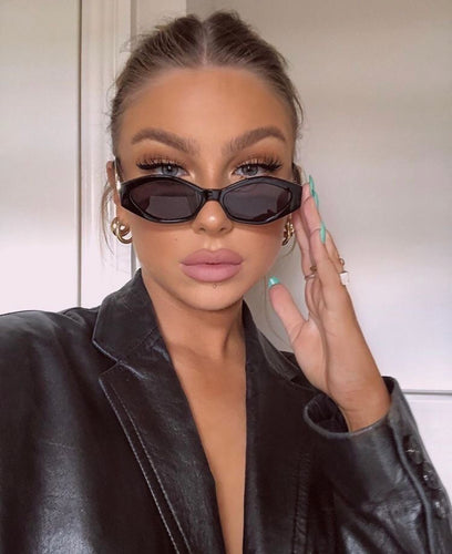 Oculos De Sol Medusa Estilo Trap Preto Retro Hype