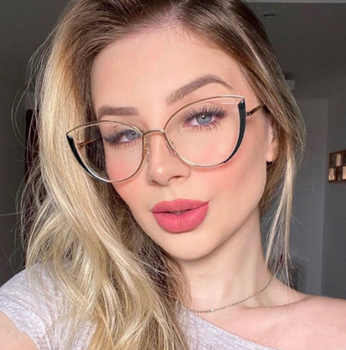 oculos preto Armação de Grau feminino pretinho basico - OFGGATPO20